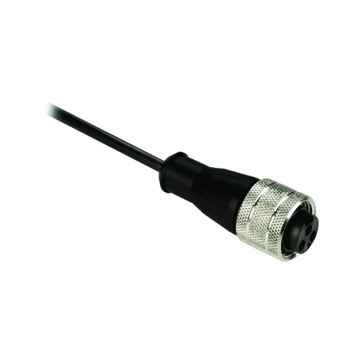 [AUT.04.199] [XZCP1865L2] Conectores precableados XZ, hembra recta de 1/2", 20 UNF, 3pines, 2 metros
