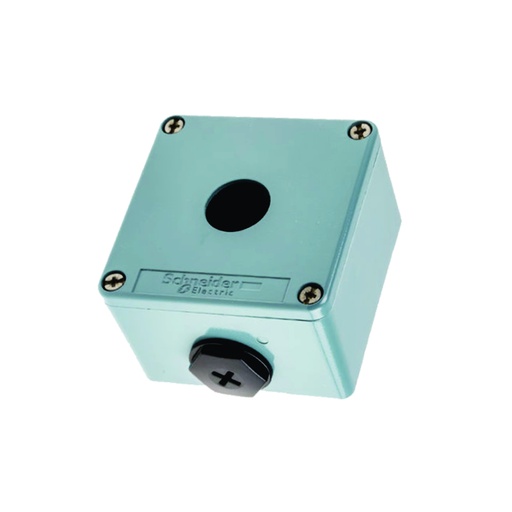 [AUT.07.015] [XAP-M1201] Caja XAP-M metálica para pulsador con 1 agujero, Harmony XAP