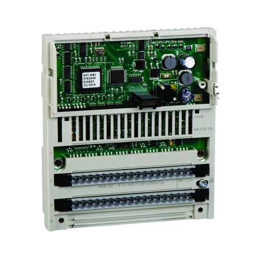 [AUT.09.035] [170AAI14000] Base de entrada analógica para plataforma de automatizaciónModicon Momentum, 16 entradas de un solo extremo, 24V DC