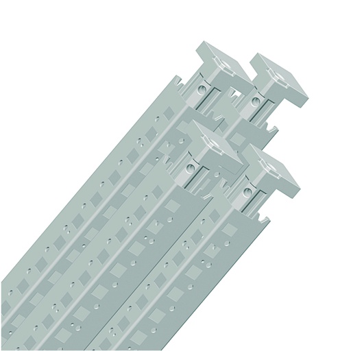[AUT.03.044] [NSYSFV22] Kit de 4 montantes verticales NSYSFV22 para gabinete Spacial SF, acero, 2200mm x 45mm x 45mm, fijación por tornillos M8