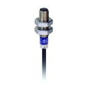 XS608B1PAL2 Sensor de proximidad inductivo XS6 M8, L51mm, acero inoxidable, Sn 2.5mm, 12→48VDC, cable 2 metros, OsiSense XS