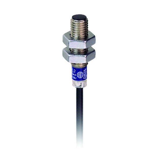 [AUT.02.043] [XS608B1PAL2] XS608B1PAL2 Sensor de proximidad inductivo XS6 M8, L51mm, acero inoxidable, Sn 2.5mm, 12→48VDC, cable 2 metros, OsiSense XS