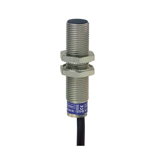 [AUT.02.044] [XS612B1PAL2] XS612B1PAL2 Sensor de proximidad inductivo XS6 M12, L54mm, metálico, Sn 4mm, 12→48VDC, cable 2 metros, OsiSense XS