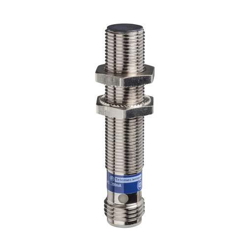 [AUT.02.029] [XS612B1PAM12] XS612B1PAM12 Sensor de proximidad inductivo XS6 M12, L62mm,metálico, Sn 4mm, 12→48VDC, conector macho M12 de 4 pines, OsiSense XS