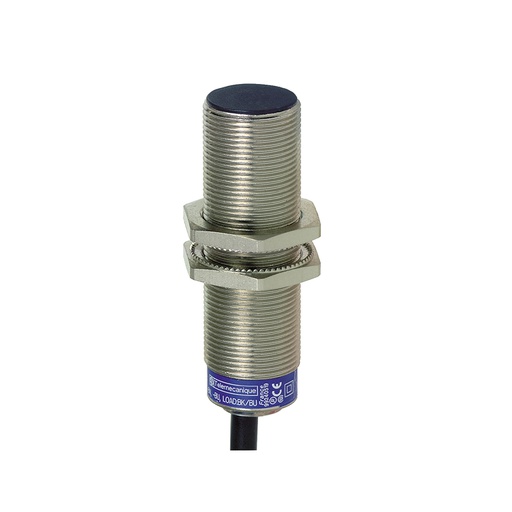 [AUT.02.045] [XS618B1PAL2] XS618B1PAL2 Sensor de proximidad inductivo XS6 M18, L62mm, metálico, Sn 8mm, 12→48VDC, cable 2 metros, OsiSense XS