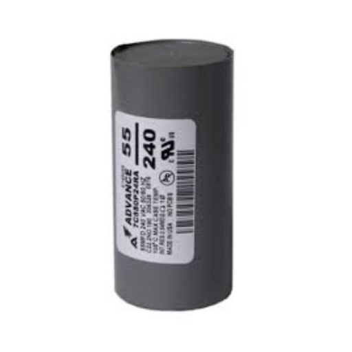 [ILU.06.183] [9739] ADVANCE Capacitor 55μF, 240VAC, 50/60Hz