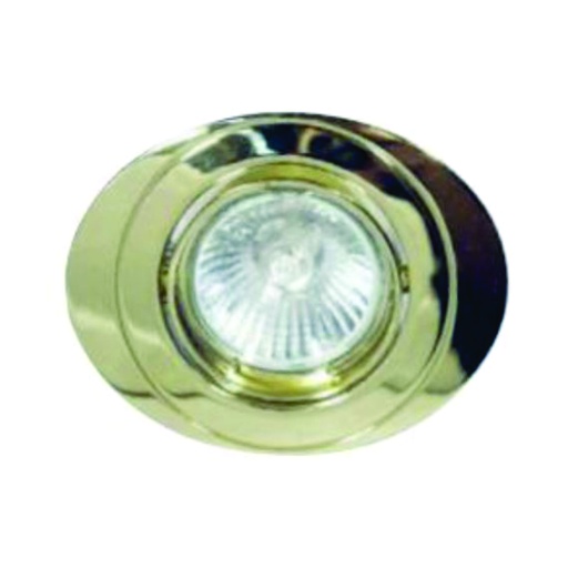 [ILU.01.1179] SYLVANIA Spot DI-142, 5.5" para MR16, 50W máximo, 120V, color dorado