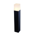 LEDVANCE Luminaria Bollard cuadrado 50 cms para bombillo GU10, IP54, housing negro