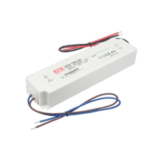 [ILU.06.187] [LED-DR10024] AMERICAN Driver LED 100W, Input 100/240V, Output 24V