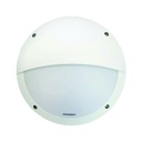 SYLVANIA Luminaria Brio de pared redonda para bombillo rosca E27, IP66,housing blanco