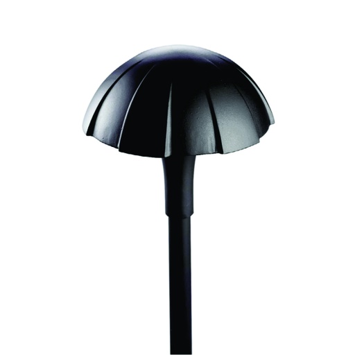 [ILU.01.1144] [P5238-31WB-DEPURAD] PROGRESS Luminaria para jardín 12V, diámetro 6-1/2”, alto 13-1/16”, housing negro