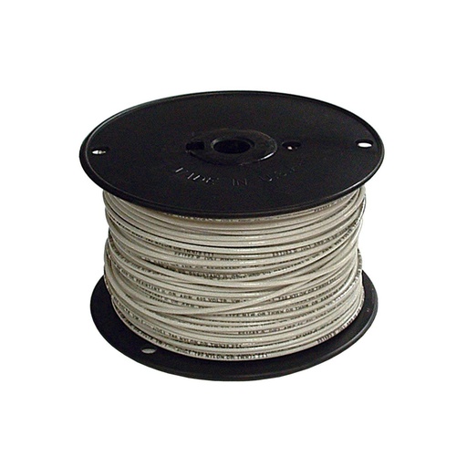 [CAB.01.109] [027070B-B] Cable THHN 4 Awg blanco bobina 152.4 metros