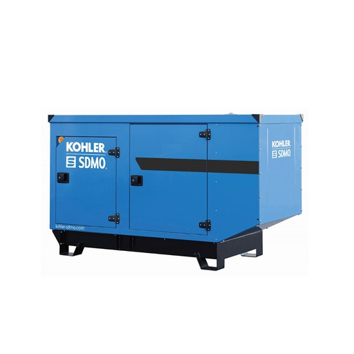 [GYC.07.012] [J080U-IV 1100] KOHLER-SDMO Generador 80Kw, con cabina, 3PH, multivoltaje 208/240/480V, Nema 3R, motor John Deere