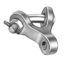 HUBBELL Horquilla Y-Clevis con ojo tipo YCC-90, galvanizada, tensión máxima hasta 20,000 lbs