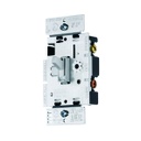HUBBELL RAYCL153PW Dimmer e interruptor para CFL y LED, 3 vías, 1 gang, vertical, blanco