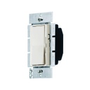 HUBBELL RDV10PLA Dimmer e interruptor iluminado, 1000W, 120Vac, light almond