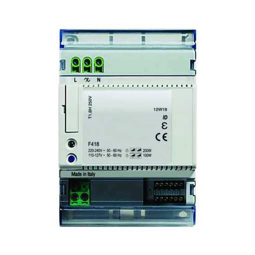 [WIR.03.624] [F418] LEGRAND Dimmer MyHOMME para LED y lámpara de ahorro de energía, T1, 6H, 250V