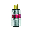 KILLARK UGP-20231 Enchufe de aluminio intercambiable 2P, 20A, 125V, configuración NEMA L5-20P