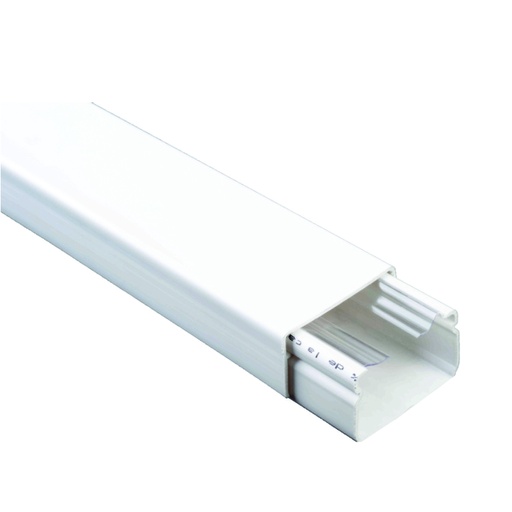 [COM.01.081] [DXN10041] DEXSON Canaleta blanca de 20mm x 12mm x 2 metros
