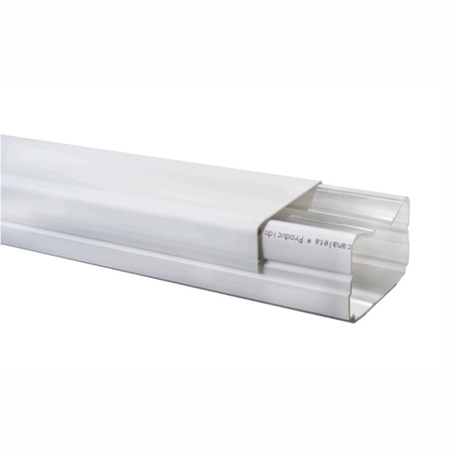[COM.01.087] [DXN10211] DEXSON Canaleta blanca de 60mm x 40mm x 2 metros