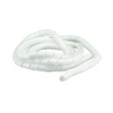 DEXSON Espiral plástico blanco de ⅜" x 2 metros