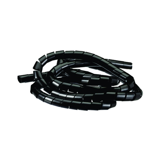 [COM.01.138] [DXN3412N] DEXSON Espiral plástico negro de ⅜" x 2 metros