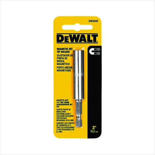 [HER.08.039] [DW2045G] DEWALT Sujetador de punta de broca magnético de 3"