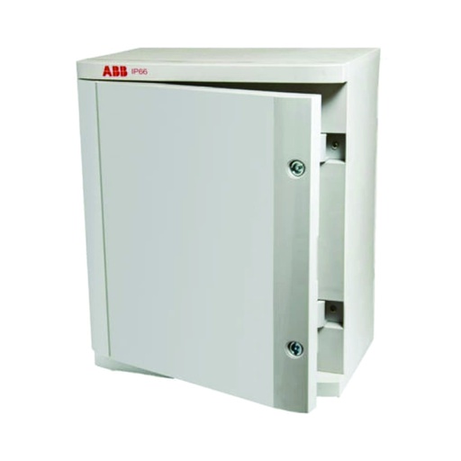 [AUT.03.079] [1SL0203A00] Armario de poliéster gris para pared IP66 de 700mm x 460mm x 260mm