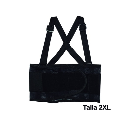 [HER.04.709] [137509] SURTEK Faja de malla para protección lumbar talla 2XL