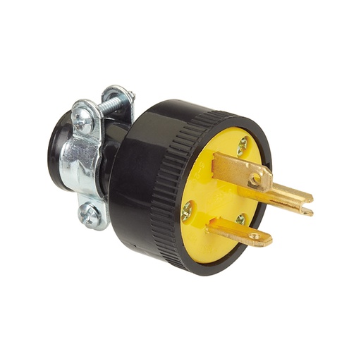 [WIR.03.716] [HJ520P-1] Enchufe 3P, 20A, 125V, NEMA 5-20P, UL