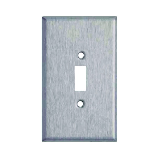 [WIR.03.774] [7711] Placa metálica 2"x4" a 1 Gang para interruptor sencillo, UL