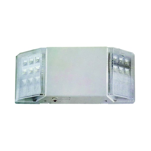 [ILU.06.394] [67340157A/67350150] ILUKON Luminaria de emergencia LED Twin, 120/277V, housing blanco, 90 minutos de autonomía