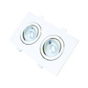 Spot LED doble PAR20 25W, 2000Lms, 100-240V, 5000K, 20,000hrs, CE