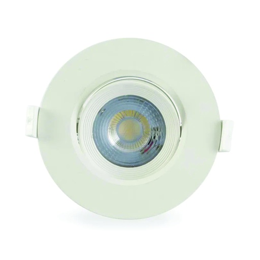 [ILU.06.976] [SPOT/GU10/R/6-30K] Spot LED redondo 6W, 450Lms, 100-240V, 3000K, 15,000hrs, GU10, CE