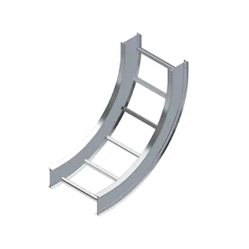 [CAN.11.065] Curva 90 ̊ vertical para bandeja tipo escalerilla de 12" radio x 12"ancho x 4" alto