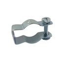 Soporte tipo clip galvanizado de ½"