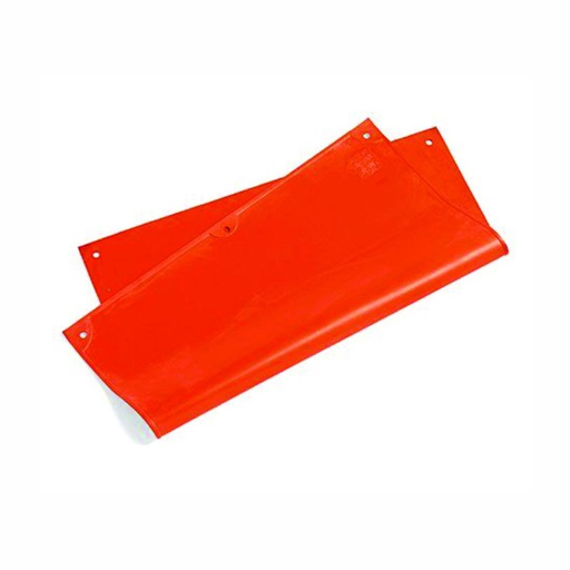 [HER.02.031] [1300] SALISBURY Manta de hule naranja para aislamiento 3' x 3'
