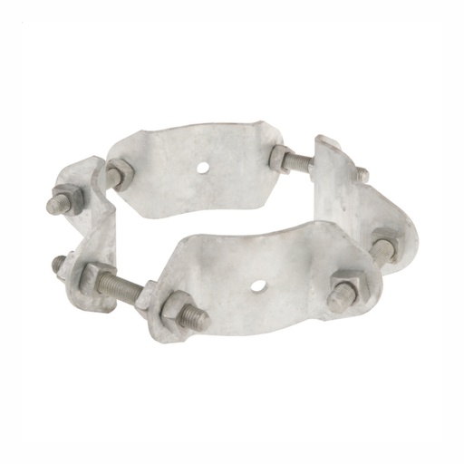 [HER.03.022] [C203-0194] HUBBELL Abrazadera para poste 4 vías de 6" → 11½"