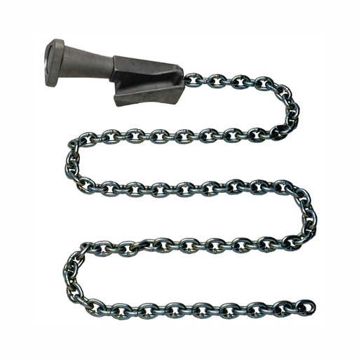 [HER.04.029] [C417-0346] HUBBELL Abrazadera con cadena de bloqueo con soporte estandar para 1000libras