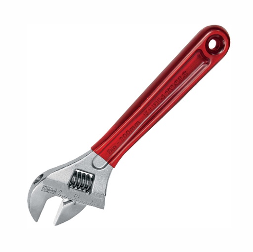 [HER.04.166] [D507-8] KLEIN Llave ajustable No.8 de 210mm con mango de plástico capacidad extra