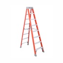 LOUISVILLE FS1508 Escalera de fibra de vidrio tipo "A" 8' 300lbs