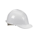 Casco protector blanco de seguridad industrial