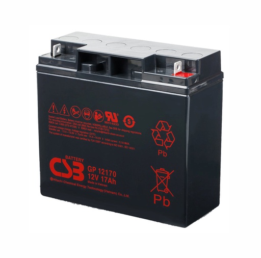 [HER.08.118] [GP12170] CSB Batería recargable de 12V 17AH